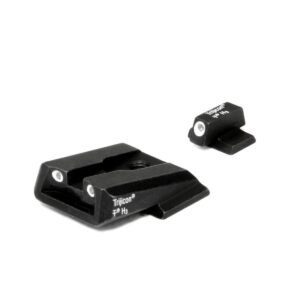 Trijicon S&W M&P/SD Series Bright & Tough Night Sight Set Green Front Green Rear Tritium Steel Black