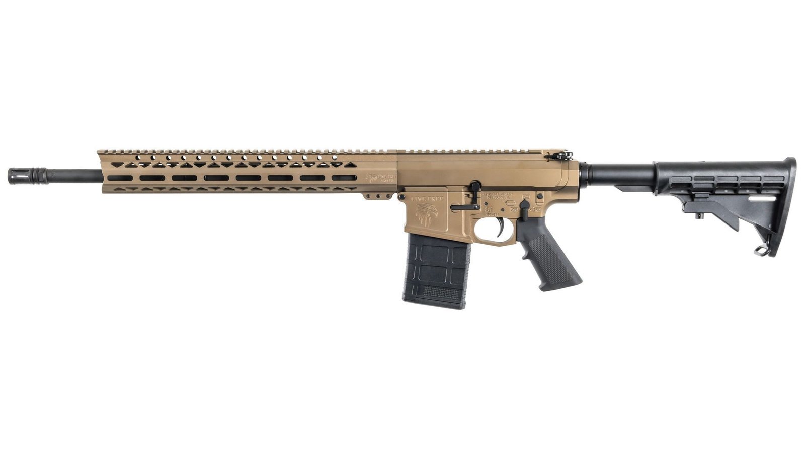 LFA LF308 Battle Rifle .308 Win. 18" Barrel Cerakote Burnt Bronze 20rd Mag