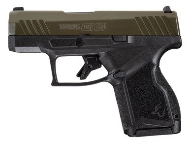 Taurus GX4 1-GX4M93B 9mm 3" 11+1 Black/OD Green