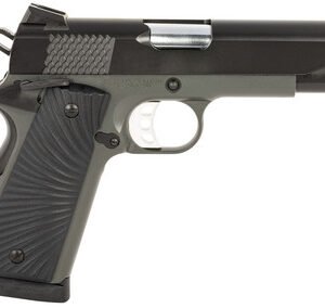 Tisas 10100106 B9BA 1911 Stingray Carry 9mm 4.25" 9+1 Black/Dark Grey