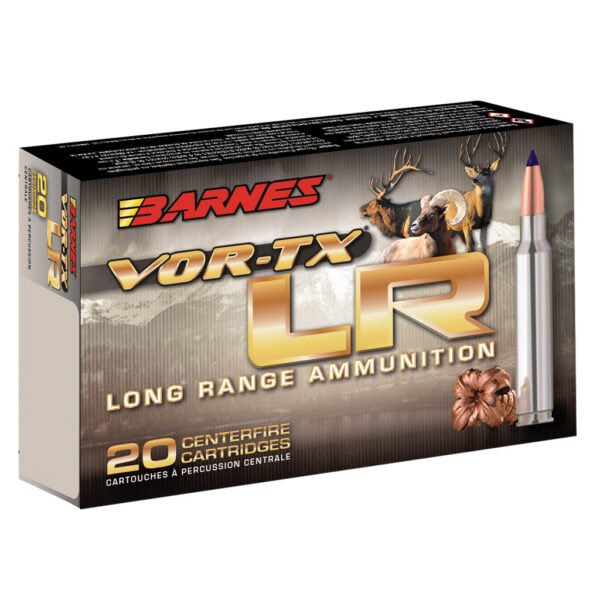 Barnes VOR-TX Long Range Rifle Ammo 270 Win. 129 gr. LRX Boat Tail 20 rd.