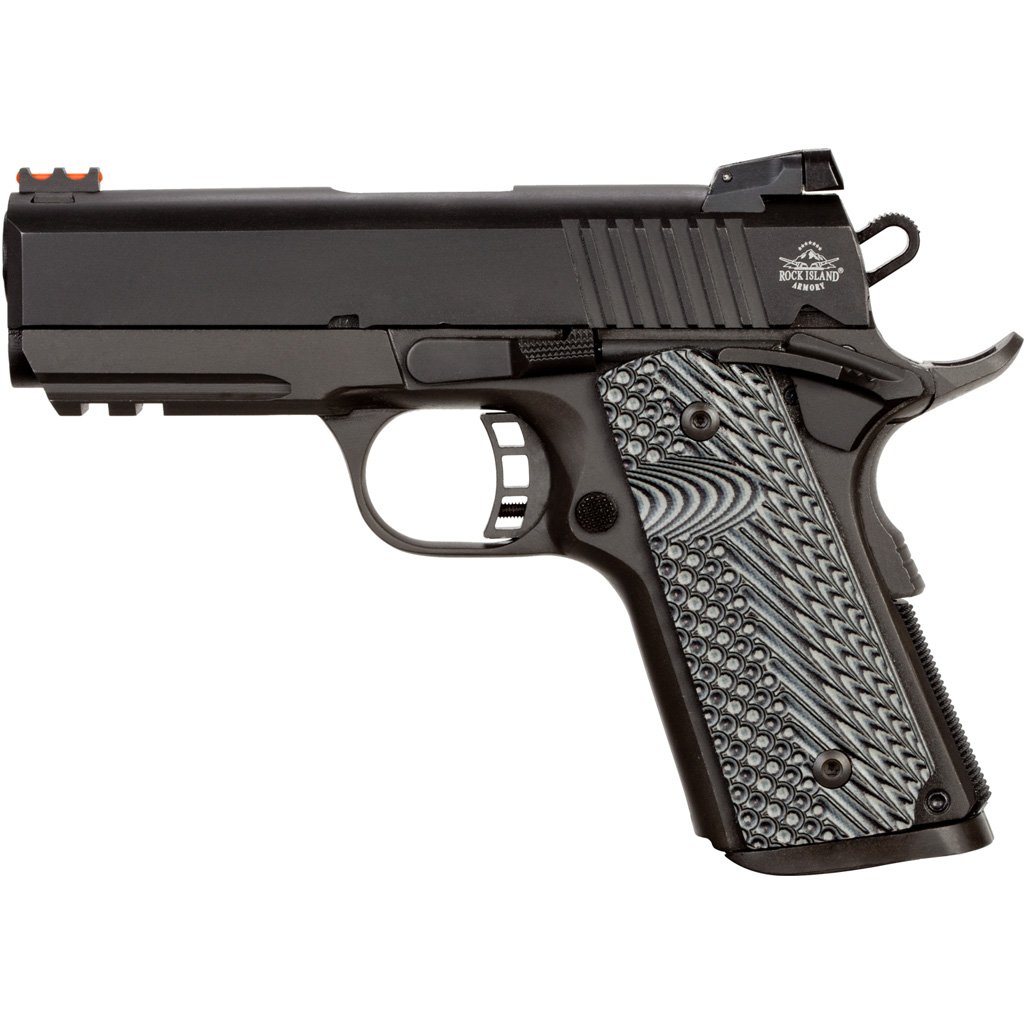 1208850_1.jpg Rock Island TAC Ultra CS 1911 Pistol 9mm 3.6 in. Black Parkerized 8 rd.