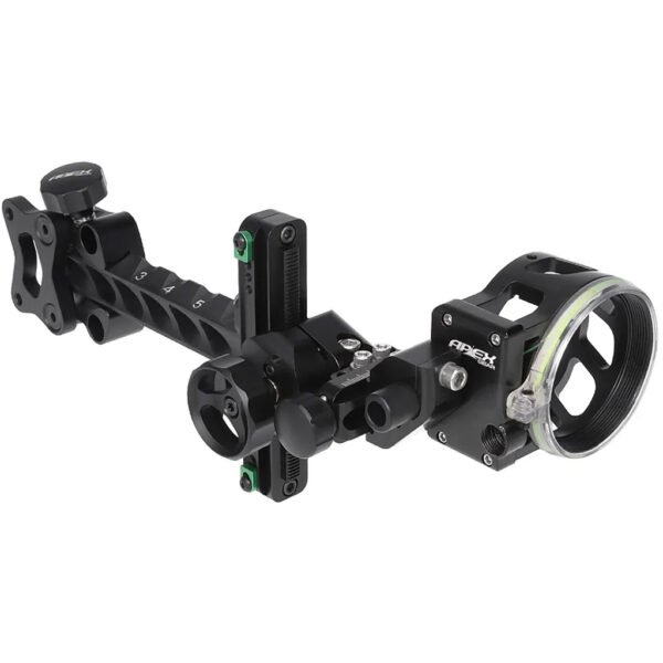 Apex Aegis Fiber-Optic Series Black 1-Pin .019