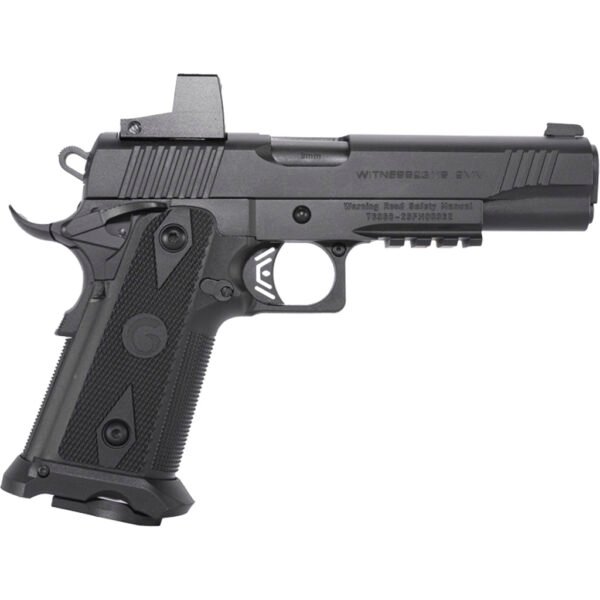 EAA Witness 2311 Government Pistol 10mm 5 in. Black Optics Ready 15 rd.