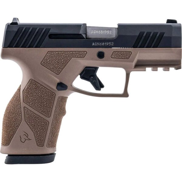 Taurus GX2 Pistol 9mm 3.38 in. Brown Frame/Black Slide 10 rd.
