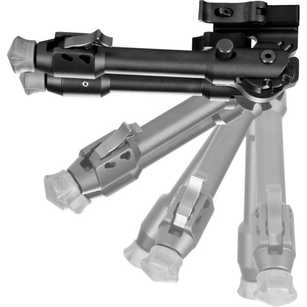 Warne Skyline Precision Bipod with M-Lok Rail Black