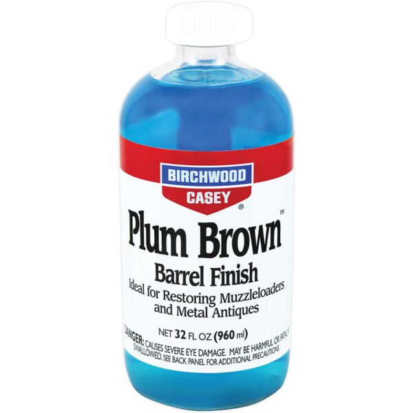 Birchwood Casey Plum Brown Barrel Finish 32 oz.