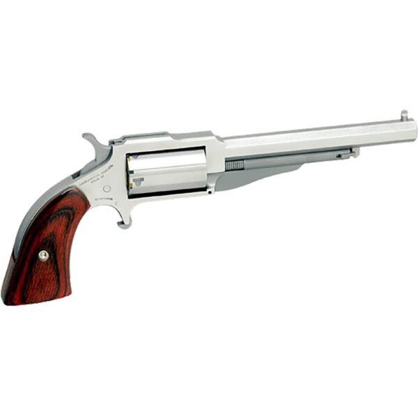 NAA The Earl Mini-Revolver 22 WMR Stainless/Rosewood 4 in. 5 rd.