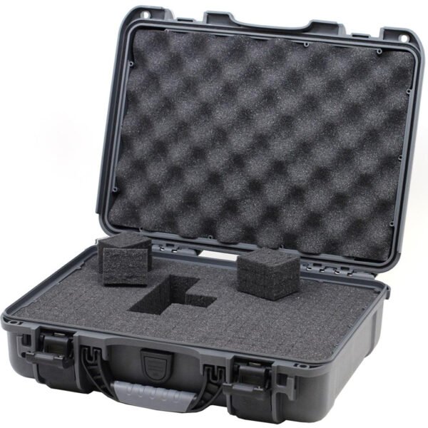 Nanuk Pistol and Accessory Hard Case w/Foam Graphite 13.2 in. x 9.2 in. x 3.8 in.