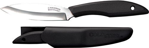 COLD STEEL CANADIAN BELT KNIFE - 4" PLAIN EDGE BLADE W/SHEATH