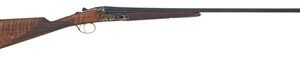 TriStar Arms 38012 Bristol SxS Double Barrel 12 Gauge Shotgun Case Hardened/Walnut/Blued