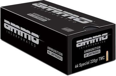 Ammo Inc 44 Special Ammunition AI44S220TMC-A50 220 Grain Total Metal Case 50 Rounds