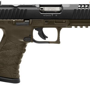 Walther 5220307 WMP OR .22WMR 4.5" 15+1 Black/OD Green