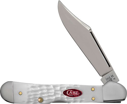CASE KNIVES WHITE SYNTHETIC - SPARXX STD JIG MINI COPPERLOCK