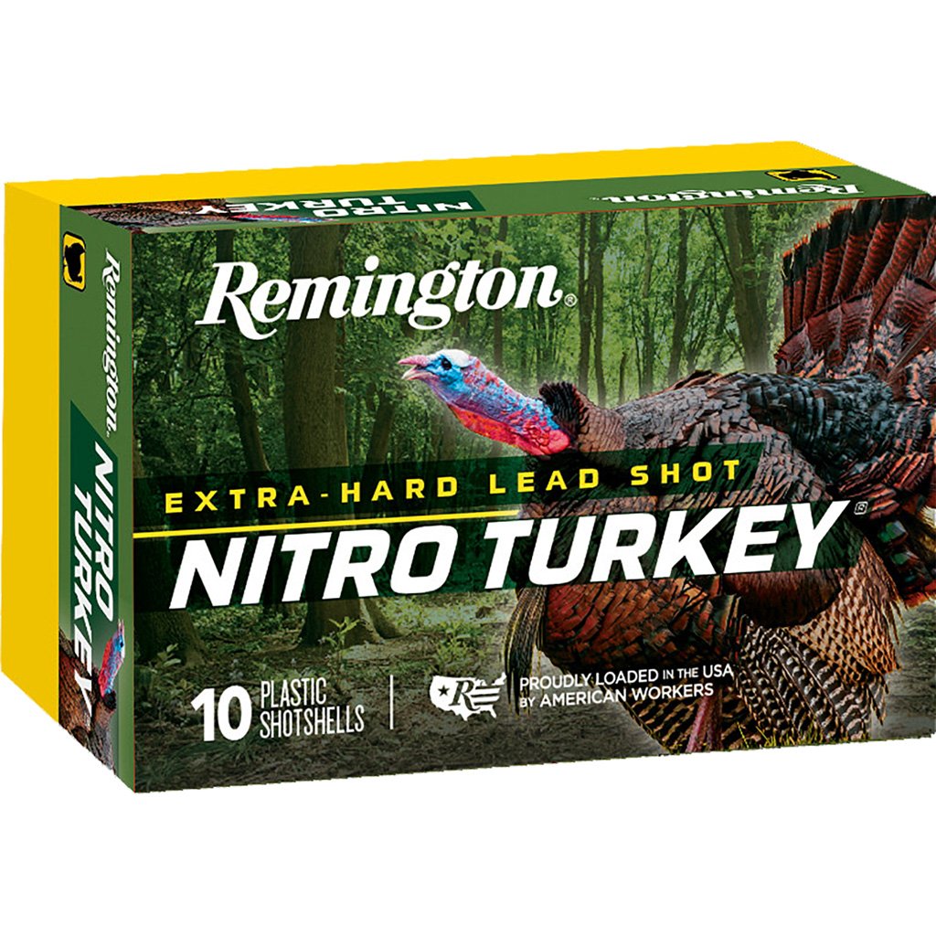 Remington Nitro Turkey Extended Range Magnum Loads 12 ga. 3 in. 5 Shot 10 rd.