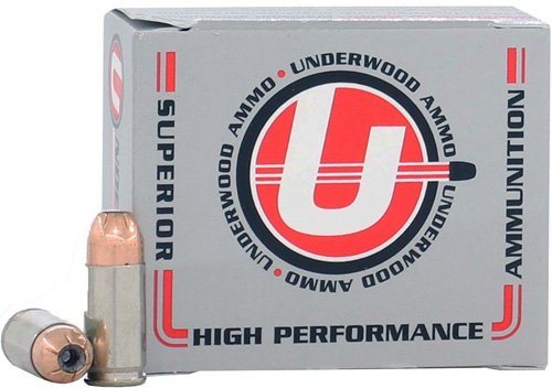 UNDERWOOD 9MM LUGER +P+ 124GR - JHP 20RD 10BX/CS
