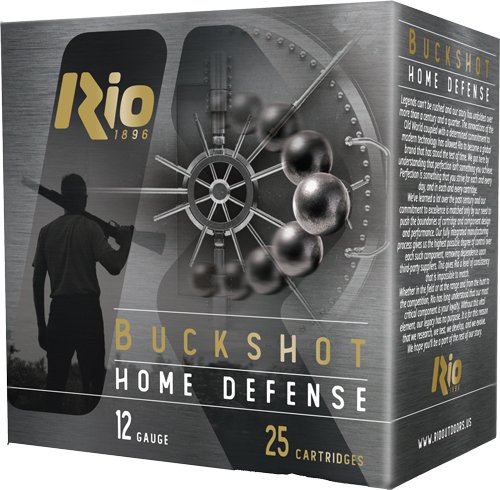 RIO HOME DEFENSE 12GA 2.75" - 1 BUCK 9 PELLET 25RD 10BX/CS