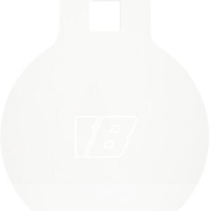 BASH TARGET AR500 GONG TARGET - ROUND 4"-3/8" THICK