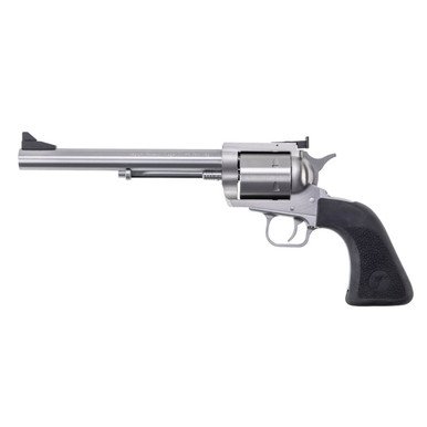 Magnum Research BFR44MAG7-6 BFR .44 Magnum 7.5" 6 Rounds Single Action Only Stainless Steel/Black Rubber Grips