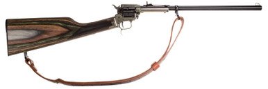 Heritage Manufacturing Rancher Carbine BR226CH16HS-LS .22LR 6 Rounds 16" Case Hardened/Laminate Stock w/ Leather Sling