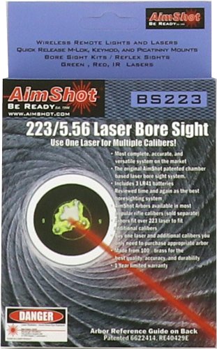 AIMSHOT BORE SIGHT .223 W/ - EXTERNAL BATTERY BOX RED - Image 2