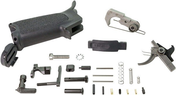 BCM PARTS KIT LOWER BLACK - FOR AR-15