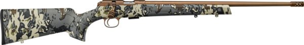 CZ 457 AMERICAN HUNTER 22LR 20 - THREADED BRONZE CAMO STOCK