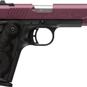 BROWNING 1911-380 BLACK LABEL - 380ACP 4.25"FS 8RD BLK CHRY