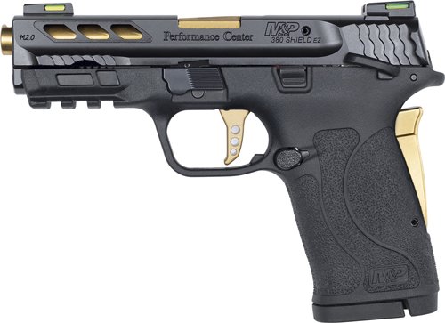 S&W SHIELD M2.0 M&P 380ACP EZ - PERFORMANCE GOLD PORTED BARREL