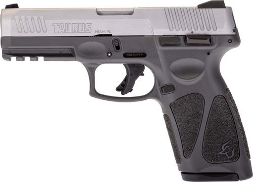 G1G3B949G_LEFT.jpg TAURUS G3 9MM 17-SHOT 3-DOT - ADJ. GREY/SS POLYMER - Image 2