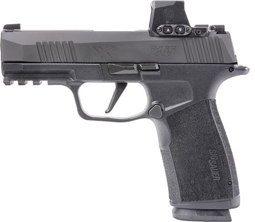 SIG P365X MACRO 9MM 3.7" - ROMEO-X (2)17RD POLYMER/BLACK - Image 2