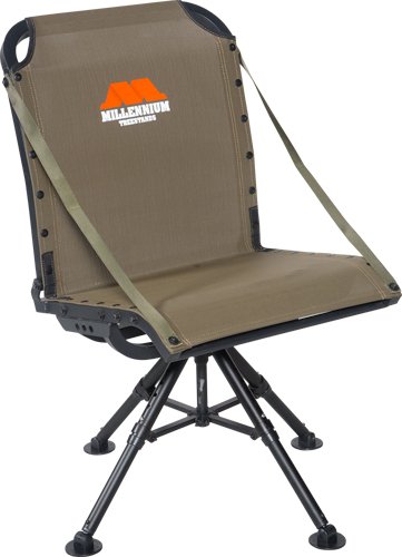 MILLENNIUM GROUND BLIND CHAIR - ADJUSTABLE 4 LEG 360 SWIVEL