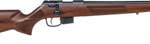ANSCHUTZ 1761 D HB 22LR - 18" TB BLUED/WALNUT CLASSIC