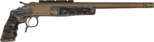 CVA SCOUT PISTOL 350 LEGEND - 14" W/BRAKE BRONZE/RT EXCAPE