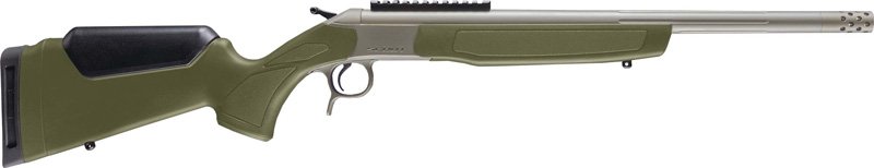 GCR4440SGZ.jpg CVA SCOUT TD V3 360 BH 20" - STAINLESS/OD GREEN SYNTHETIC<