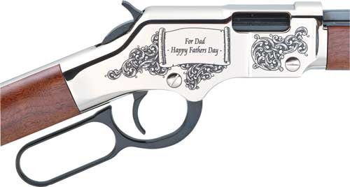 HENRY H4 GOLDENBOY SILVER 22LR - FATHERS DAY EDITION