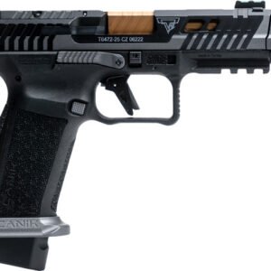 CANIK TTI COMBAT 9MM 4.6" BBL - OR FS 2-10RD MAGS COMBAT SMOKE