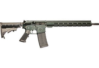 Great Lakes Firearms 223 Wylde GL15223G-HNT AR-15 16" 1:8" Nitride Barrel Galaxy/Hunter Green