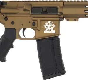 GLFA AR15 PISTOL 223 WYLDE - 7.5" STAINLESS BBL BRONZE