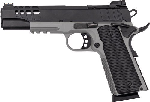 GLFA 1911 PISTOL 45ACP 5" FS - BLACK SLIDE BULL SHARK FRAME