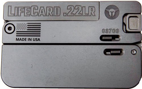 TRAILBLAZER LIFECARD 22WMR - SINGLE SHOT BLK