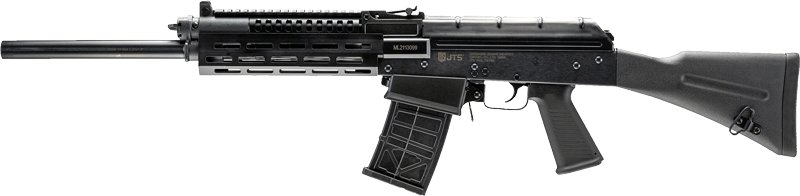 GM12AKT1ABL_3.jpg JTS M12AK-T1A 12GA 3" 18.7" - (2)5RD MAGS M-LOK RAIL BLACK