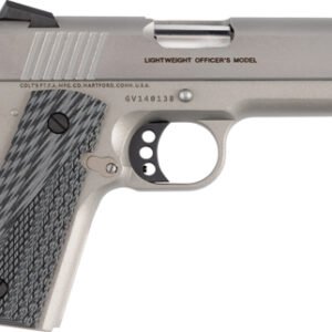 COLT LIGHTWEIGHT OFFICER 45ACP - 4.25" 8-SH SS TWO TONE