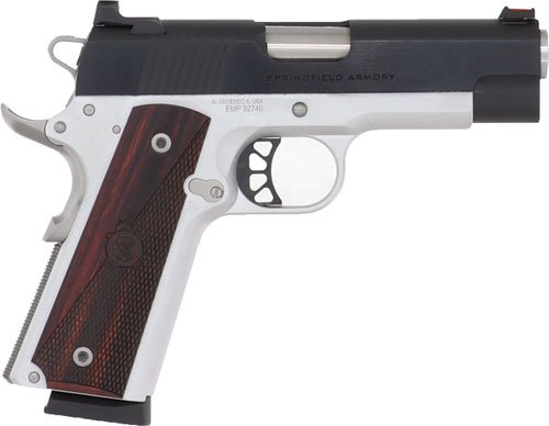 GPX9124L_RIGHT.jpg SPRINGFIELD 1911 RONIN 9MM 4" - 10RD SS/BLUED WOOD GRIPS - Image 2