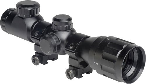 HATSAN OPTIMA 4x32CE AO - COMPACT SCOPE W/ RINGS & CAPS