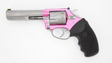 Charter Arms Model 52232 The Pink Lady .22LR 4.2" 8 Rounds Pink/Stainless