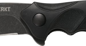 CRKT FORESIGHT 3.53" PLAIN - EDGE ASSISTED OPEN BLACK/BLACK