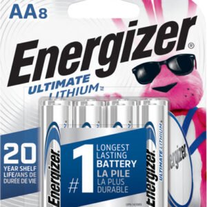 ENERGIZER ULTIMATE LITHIUM - BATTERIES AA 8-PACK