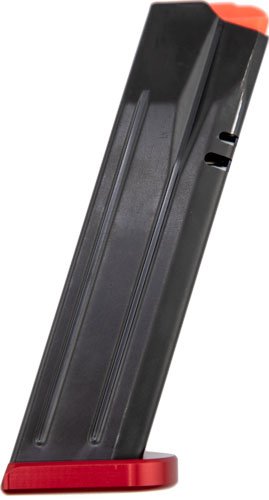 CZ MAGAZINE P-10F/P09/DWX 9MM - 19RD BLACK RED BASE PLATE