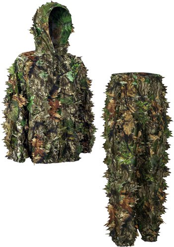 MOOBLSSM.jpg TITAN LEAFY SUIT MOSSY OAK - OBSESSION NWTF S/M PANTS/TOP - Image 3